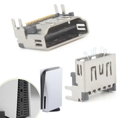 HDMI Port Replacement for Sony PlayStation 5 PS5 Socket Jack Interface Connector for PS5 Console Accessories Parts - image 1
