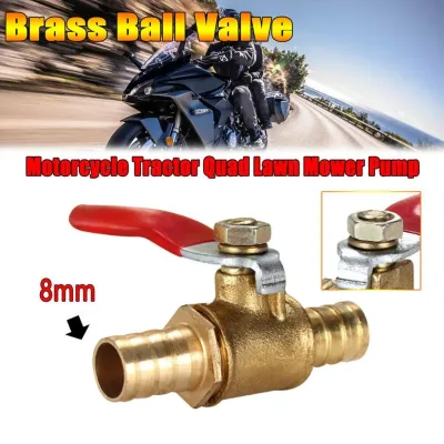 1set In-Line Fuel Tap 8mm 5/16IN Fuel Tap For Motorcycle Tractor Quad Bike Fuel Flow Control In-Line Fuel Tap Motorcycle image 1