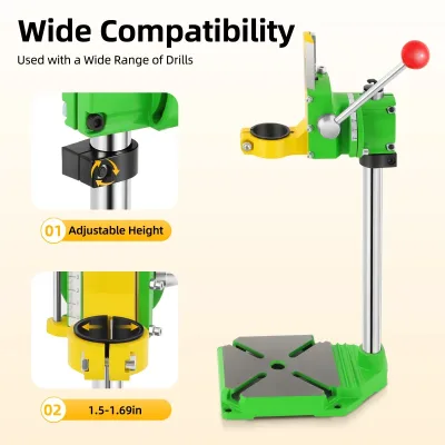 490mm 90 ° Rotating Worktable Fixture Drilling Bracket Electric Ben...