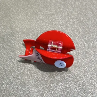 Table Tennis Badminton Cartoon Kawaii Hair Clip Funny Personalized