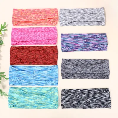Soft Elastic Yoga Headbands Makeup Hair Hoop Women 10-Pack