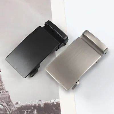 Men's High Quality Alloy Automatic Belt Buckle - Metal Finish 3.5cm Width Ideal for Business & Casual Wear, Durable Belt