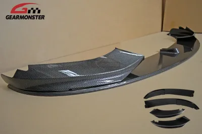 CARBON LOOK PERFORMANCE FRONT BUMPER LIP SPLITTER FOR BMW 4 SERIES F32 F33 F36