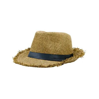 2025 1PC Mens Straw Trilby Sunshade Hat Ladies Womens Summer Panama Designer Fedora Beach Caps Wide Brim Jazz Hat 58CM