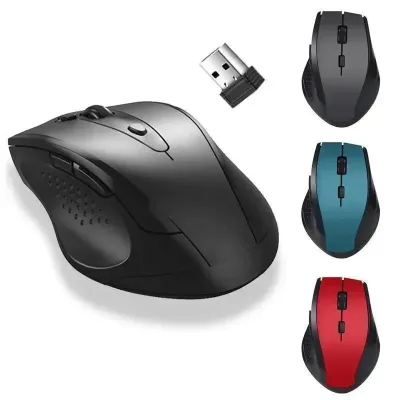 2.4Ghz Wireless Mouse Gamer for Computer PC Gaming Mouse with USB Receiver Laptop Accessories - image 1