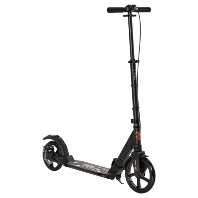Homcom Kick Scooter, Folding 2 Wheel Scooter for 14+ Teens Adults, ...