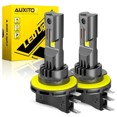 Auxito 2Pcs H15 LED Headlight Bulbs 6500K White 30000LM Car LED Hig...