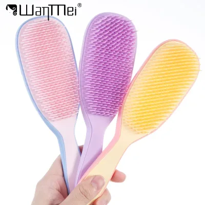 1pcs Detangling Comb Anti-static Soft Scalp Massage Hairbrush Not Knotted Anti-frizz Detachable Comb Hair Styling Tool S image 1