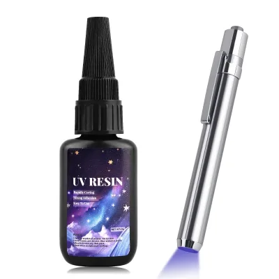 25g UV Resin Glue Bonding & Welding UV Glue With Light Quick-Drying Resin Glue For Bonding Glass Metal Wood DIY Crafts D image 1
