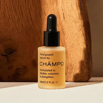 CHAMPO Pitta Hair Growth Serum 30ml Anti-Hair Loss Essence for Thickening & Volumising, Strengthens Hair, Nourishes Scal image 1
