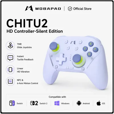MOBAPAD CHITU  2 Wireless Controller For Nintendo Switch/Switch 2 NS2 PC Steam Bluetooth TMR Air Joystick HD Vibration Gaming - image 1